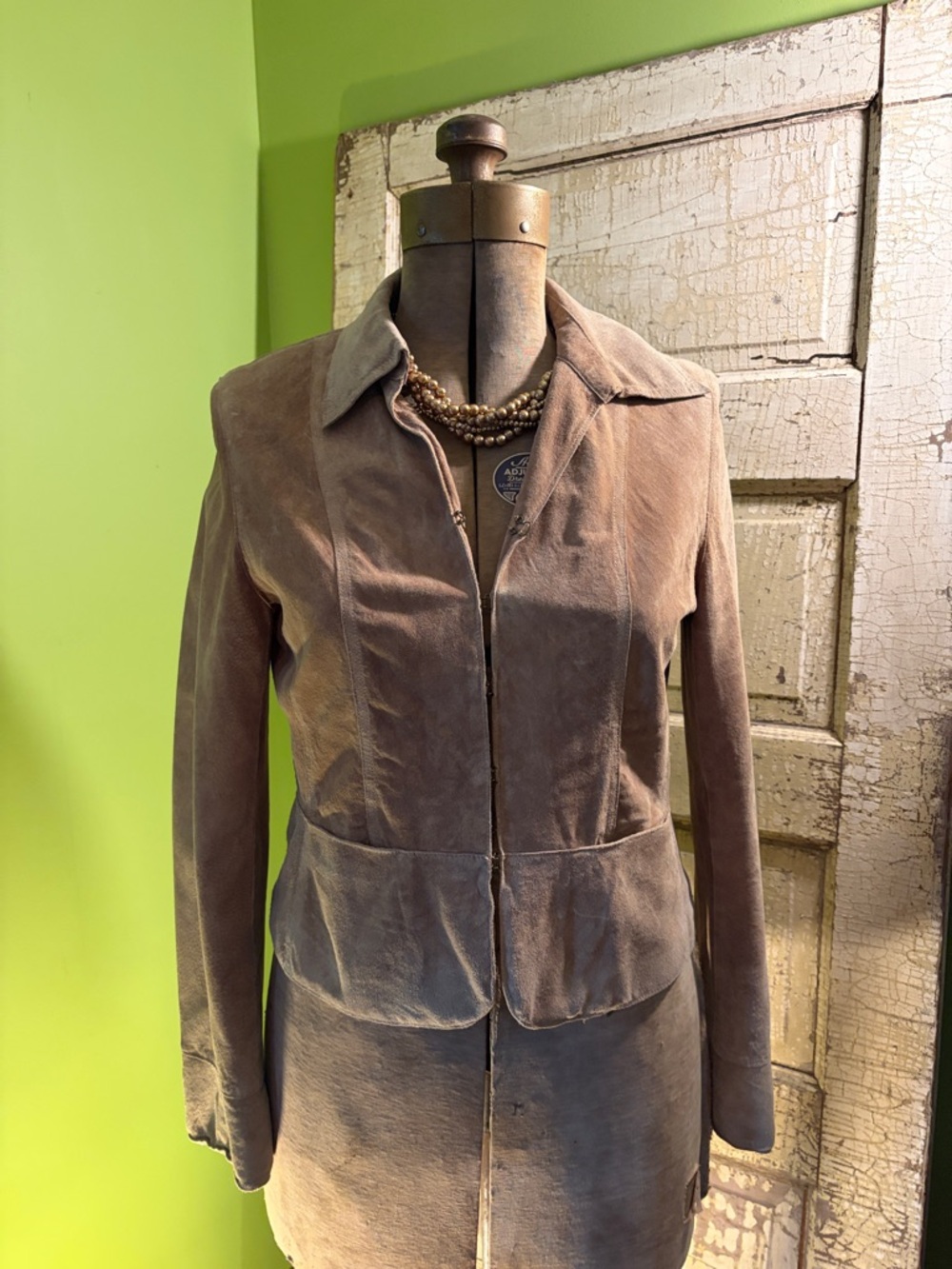 Fitted Suede Jacket